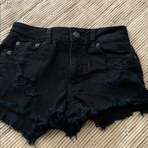 AE black shorts